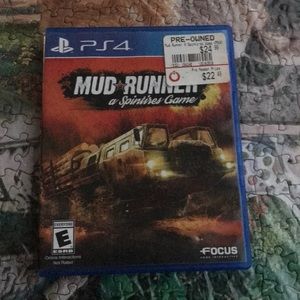 PS4 Mud Runner a Spintires Game